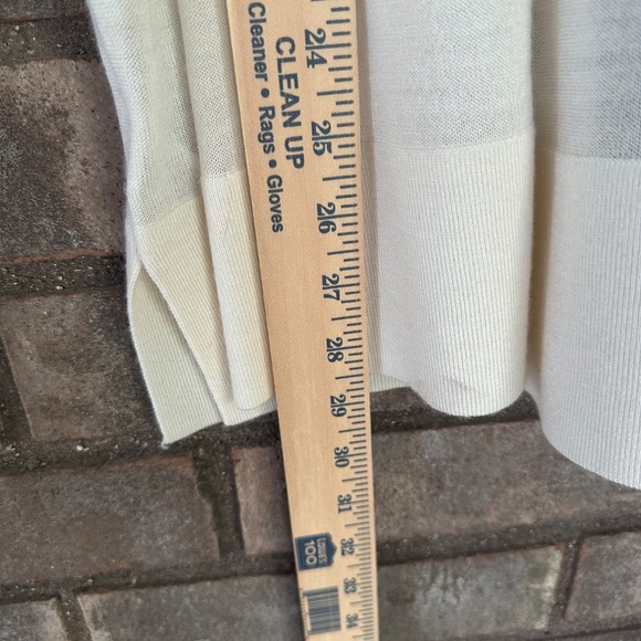 LOFT Beige Wool/Acrylic Large Cardigan - Picture 14 of 14